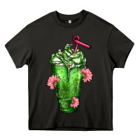 Asphalt Western Cactus Cold Frappe Heavy Core Tee - FaDigitalArtStudio