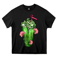 Black Western Cactus Cold Frappe Heavy Core Tee - FaDigitalArtStudio