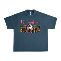 Midnight Navy Dalmatian Mom Urban Heavy Tee - Jasminsmagicworld