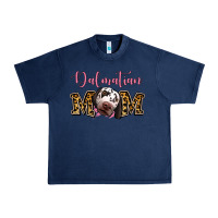 Navy Dalmatian Mom Urban Heavy Tee - Jasminsmagicworld