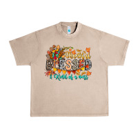 Thankful Blessed Kind Of Mess Urban Heavy Tee | Teevron