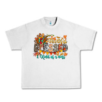 Lunar Rock Thankful Blessed Kind Of Mess Urban Heavy Tee - CowhideDigitalArt