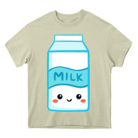 Mossy milk Heavy Core Tee - DesigneFamous
