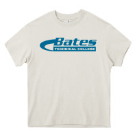 Cream bates, technical academy Heavy Core Tee - DesigneFamous