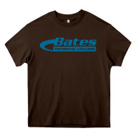 Chocolate Brown bates, technical academy Heavy Core Tee - DesigneFamous
