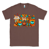 Chestnut Thanksgiving Coffee Cups Classic Tee - FaDigitalArtStudio