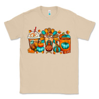 Mushroom Thanksgiving Coffee Cups Classic Tee - FaDigitalArtStudio