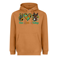 Meerkat Peace Love Donkeys Heavyweight Hoodie - Jasminsmagicworld