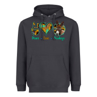 Smoke Peace Love Donkeys Heavyweight Hoodie - Jasminsmagicworld