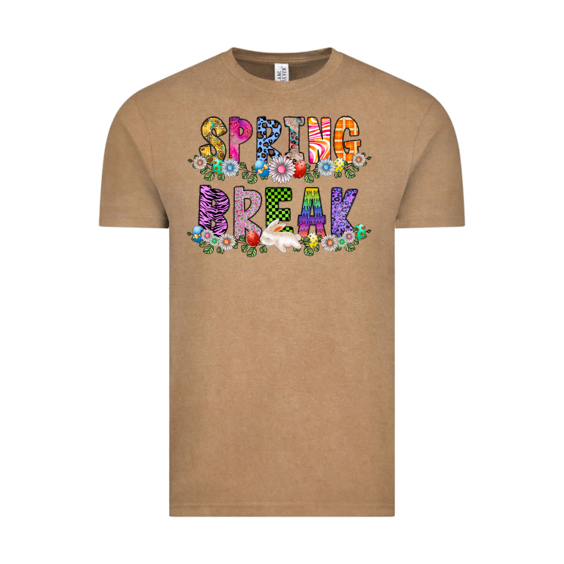 Spring Break Vintage Tee by CowhideDigitalArt | Teevron