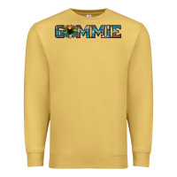 Antique Gold gammie sunflower cowhide Premium Sweatshirt - Jasminsmagicworld