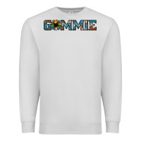 Dove Grey gammie sunflower cowhide Premium Sweatshirt - Jasminsmagicworld