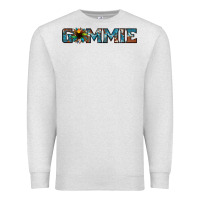 Oatmeal Heather gammie sunflower cowhide Premium Sweatshirt - Jasminsmagicworld