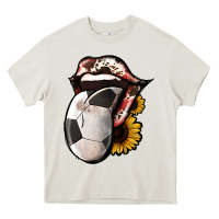 Cream Soccer Tongue Heavy Core Tee - Jasminsmagicworld
