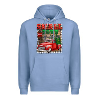 Colony Blue small town christmas Premium Hoodie - BarkalooDesign