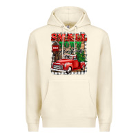 Sandshell small town christmas Premium Hoodie - BarkalooDesign