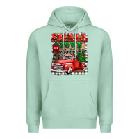 Seafoam small town christmas Premium Hoodie - BarkalooDesign