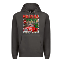 Smoke small town christmas Premium Hoodie - BarkalooDesign