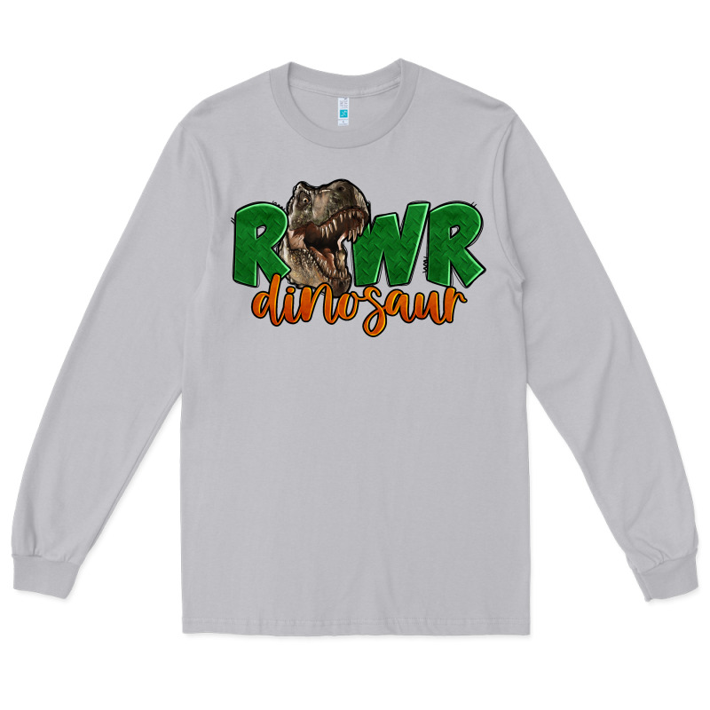 Rawr Dinosaur Long Sleeve Tee by LillyAllenDesigns | Teevron