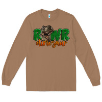 Toasted Coconut Rawr Dinosaur Long Sleeve Tee - LillyAllenDesigns