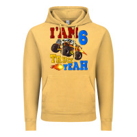 Vintage Mustard i'am six truck yeah Vintage Hoodie - Artiststas
