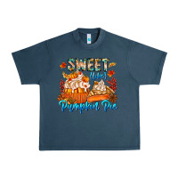 Midnight Navy Sweet Like Pumpkin Pie Urban Heavy Tee - CowhideDigitalArt