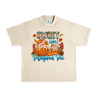 Sandshell Sweet Like Pumpkin Pie Urban Heavy Tee - CowhideDigitalArt
