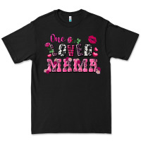 Black one loved mama valentine's day Premium Tee - FaDigitalArtStudio