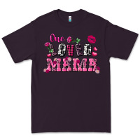 Plum one loved mama valentine's day Premium Tee - FaDigitalArtStudio