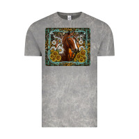 Cloud Rock Western Horse Mouse Pad Vintage Tee - CowhideDigitalArt