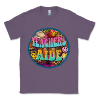 Lavender western groovy teachers aide Classic Tee - BarkalooDesign
