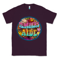 Plum western groovy teachers aide Classic Tee - BarkalooDesign