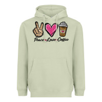 Matcha peace love coffee Heavyweight Hoodie - Jasminsmagicworld