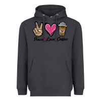 Smoke peace love coffee Heavyweight Hoodie - Jasminsmagicworld