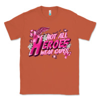 Copper Not all heroes wear capes Cancer Awareness Classic Tee - FaDigitalArtStudio