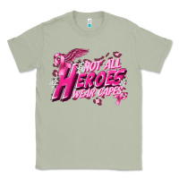 Matcha Not all heroes wear capes Cancer Awareness Classic Tee - FaDigitalArtStudio