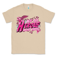 Mushroom Not all heroes wear capes Cancer Awareness Classic Tee - FaDigitalArtStudio