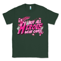 Sports Green Not all heroes wear capes Cancer Awareness Classic Tee - FaDigitalArtStudio