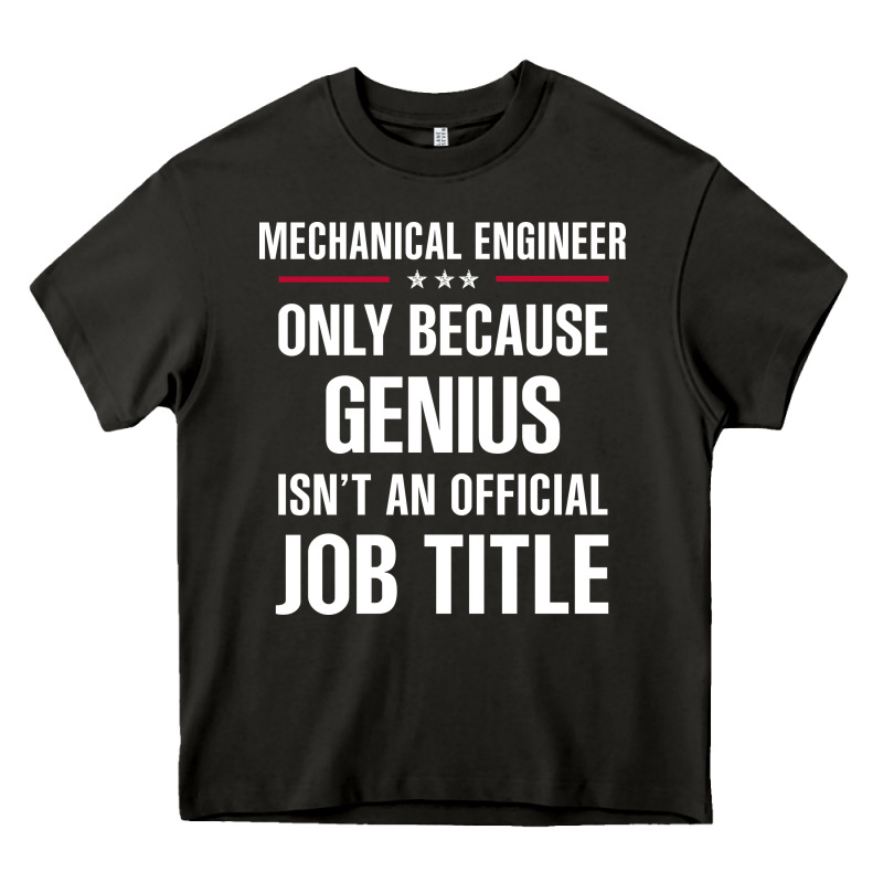 Gift For Genius Mechanical Engineer Heavy Core Tee by DesigneFamous | Teevron