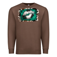 Chestnut Soccer Lips Premium Sweatshirt - Jasminsmagicworld