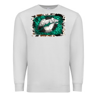 Dove Grey Soccer Lips Premium Sweatshirt - Jasminsmagicworld