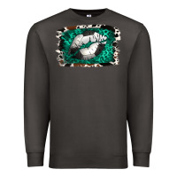 Smoke Soccer Lips Premium Sweatshirt - Jasminsmagicworld