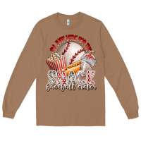 Toasted Coconut i am just here for the snack baseball sister Long Sleeve Tee - RacoonDesign