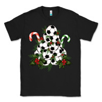 Black soccer tree Christmas Classic Tee - RanaPortraitStore