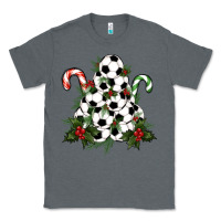Charcoal Heather soccer tree Christmas Classic Tee - RanaPortraitStore