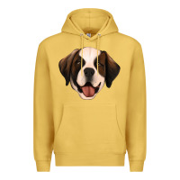 Antique Gold st bernard Premium Hoodie - Jasminsmagicworld