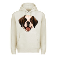 Oatmeal Heather st bernard Premium Hoodie - Jasminsmagicworld