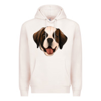 Pale Pink st bernard Premium Hoodie - Jasminsmagicworld