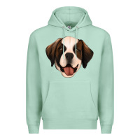 Seafoam st bernard Premium Hoodie - Jasminsmagicworld