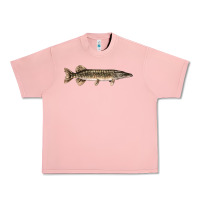 Salmon Northern Pike Fish Illustrations Urban Heavy Tee - LillyAllenDesigns